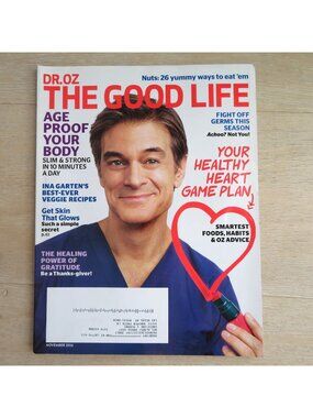 Dr. Oz The Good Life Magazine November 2016 Volume 3 Issue 9 Age-Proof BodyTips